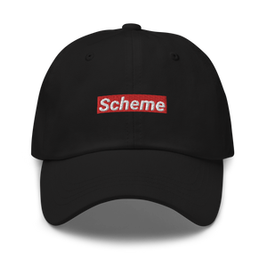 SCHEME BOX LOGO Dad hat