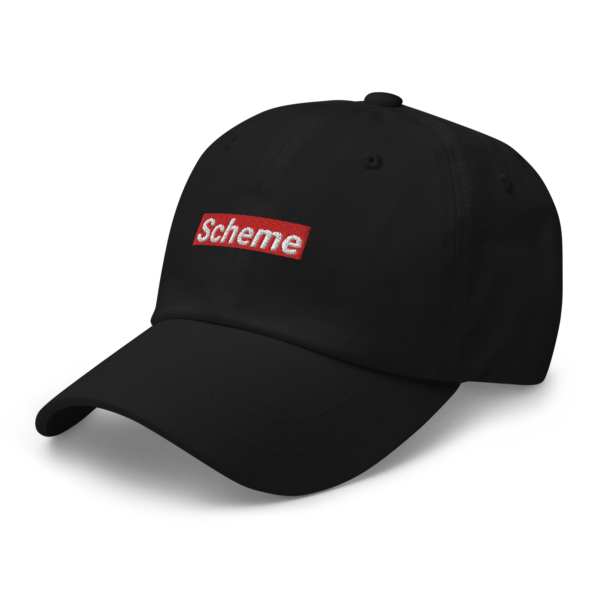 SCHEME BOX LOGO Dad hat