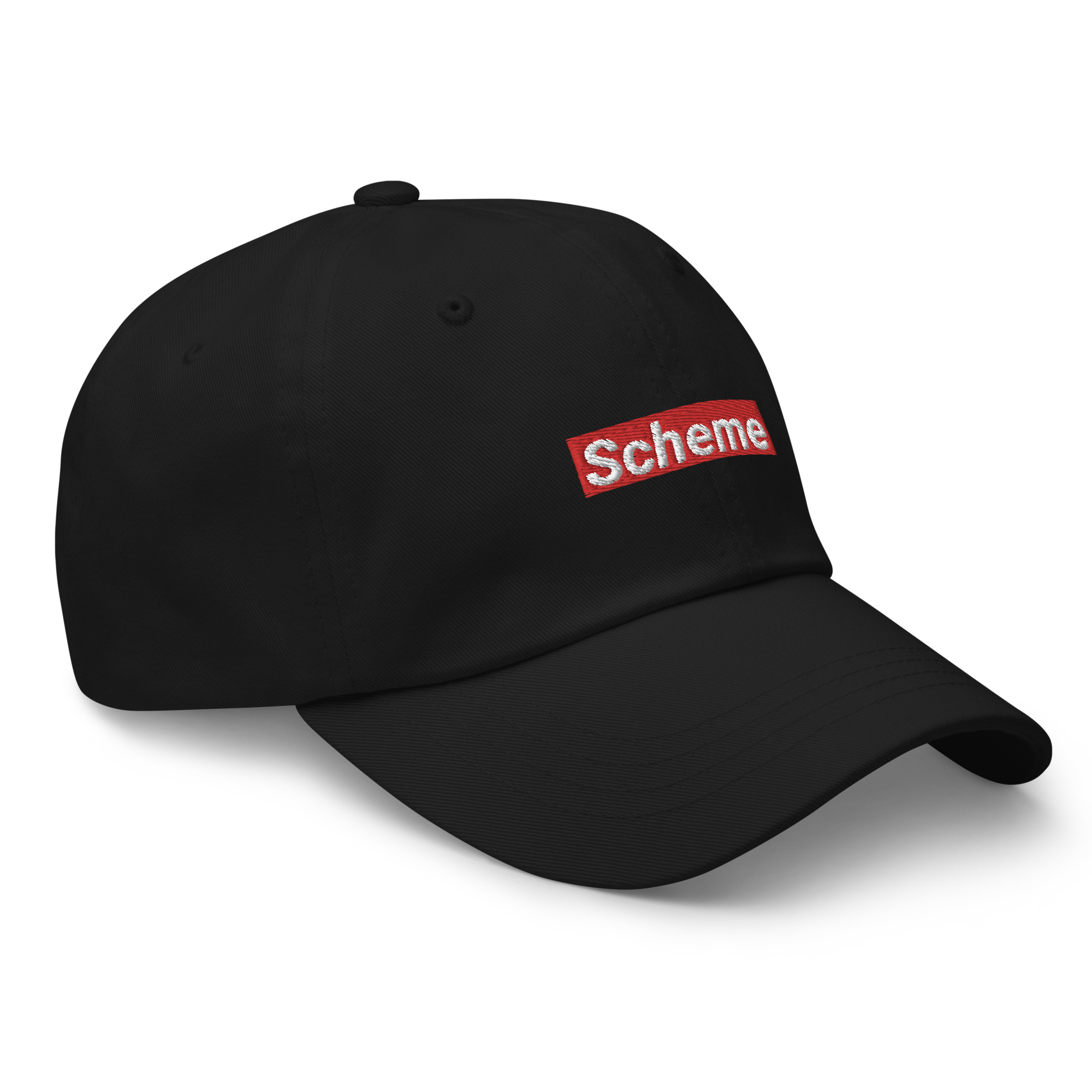 SCHEME BOX LOGO Dad hat