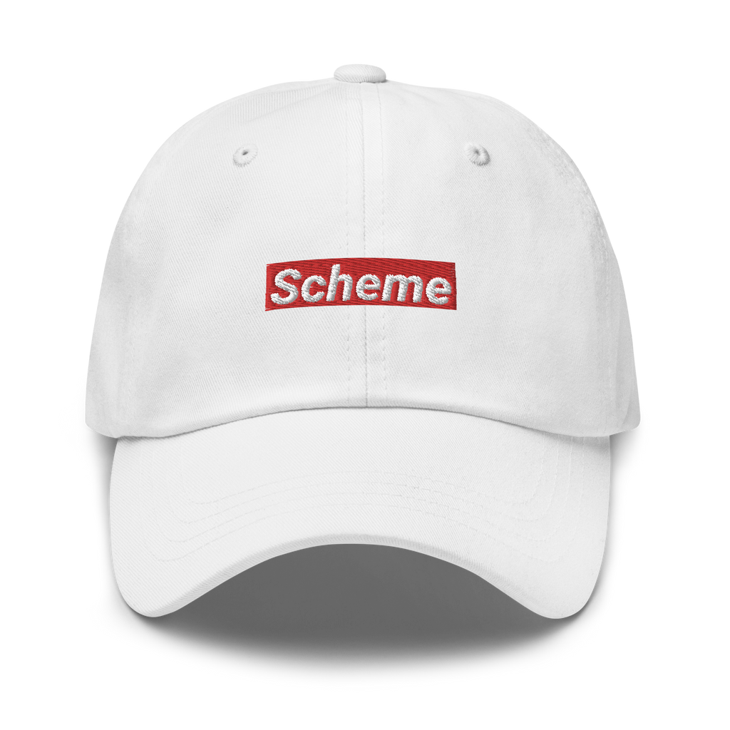 SCHEME BOX LOGO Dad hat