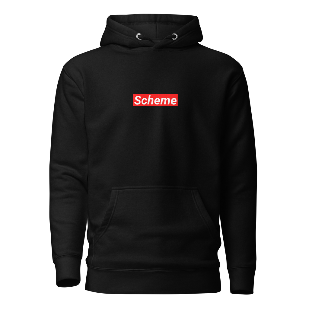 SCHEME BOX LOGO Unisex Hoodie