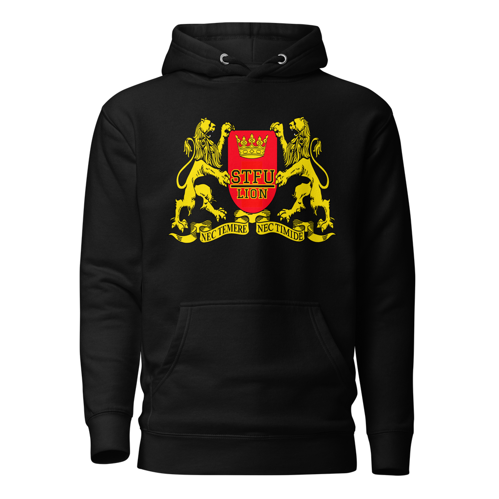 STFU LION CREST Unisex Hoodie