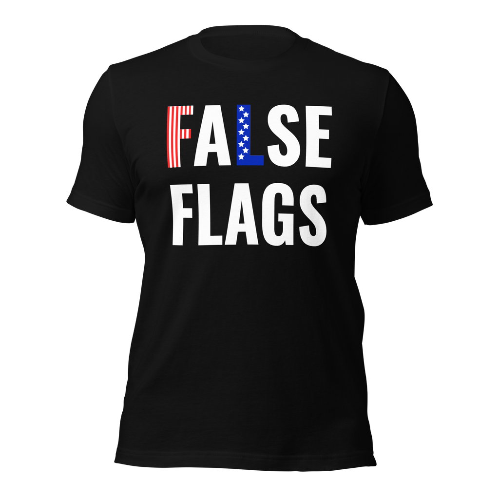 FALSE FLAGS Unisex t-shirt