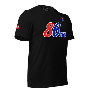 86ers Unisex t-shirt