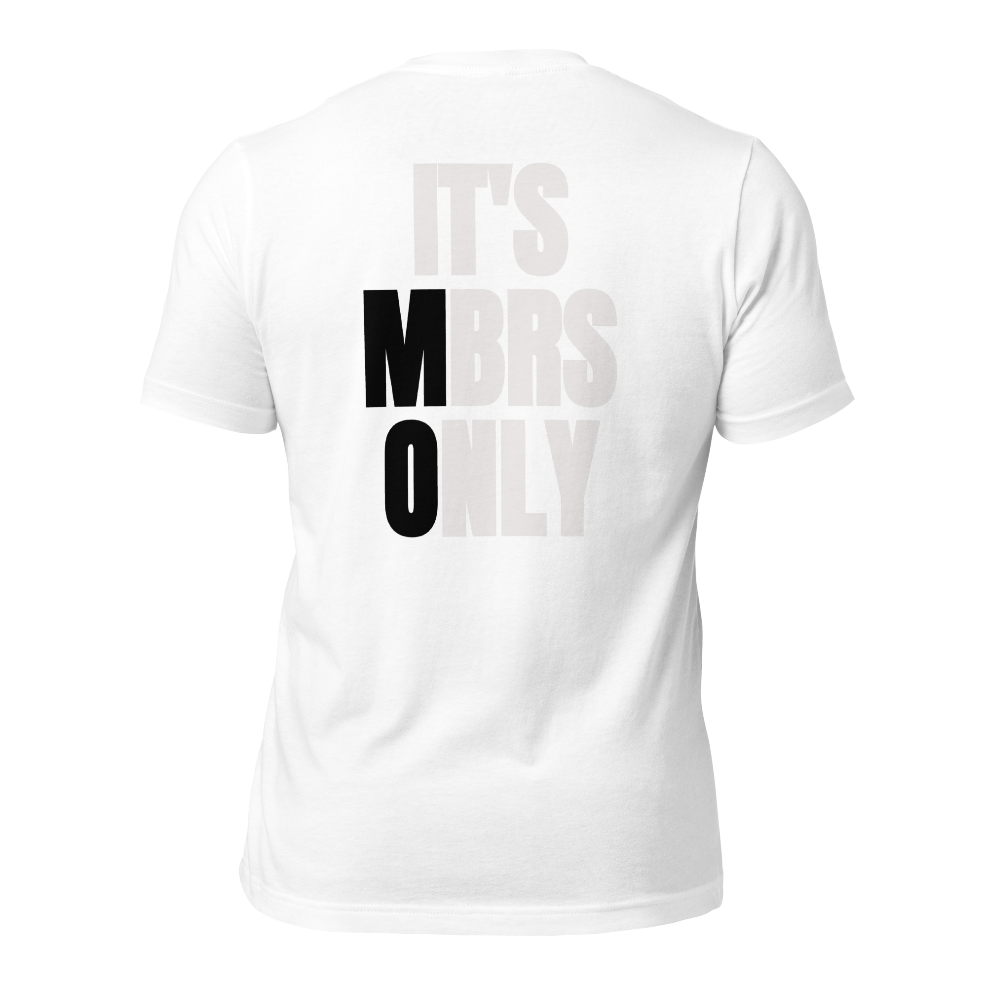 IT'S MEMBERS ONLY - NO NEW FRIENDS Unisex t-shirt