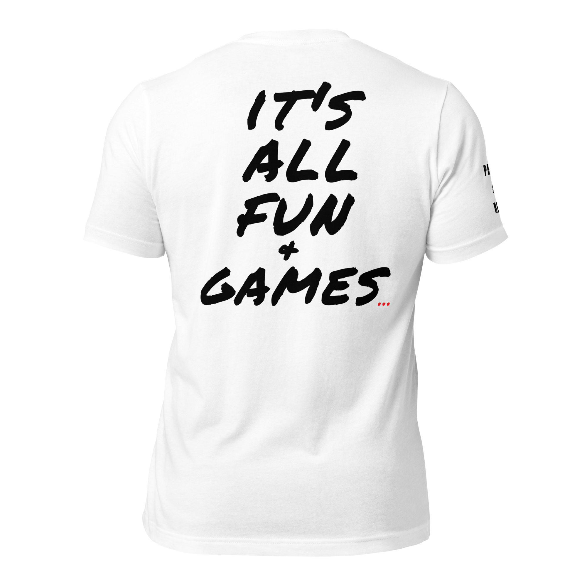 PARK & REC TEAM REVOLUTION - IT'S ALL FUN & GAMES... Unisex t-shirt