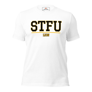 STFU LION - COLLEGIATE Unisex t-shirt