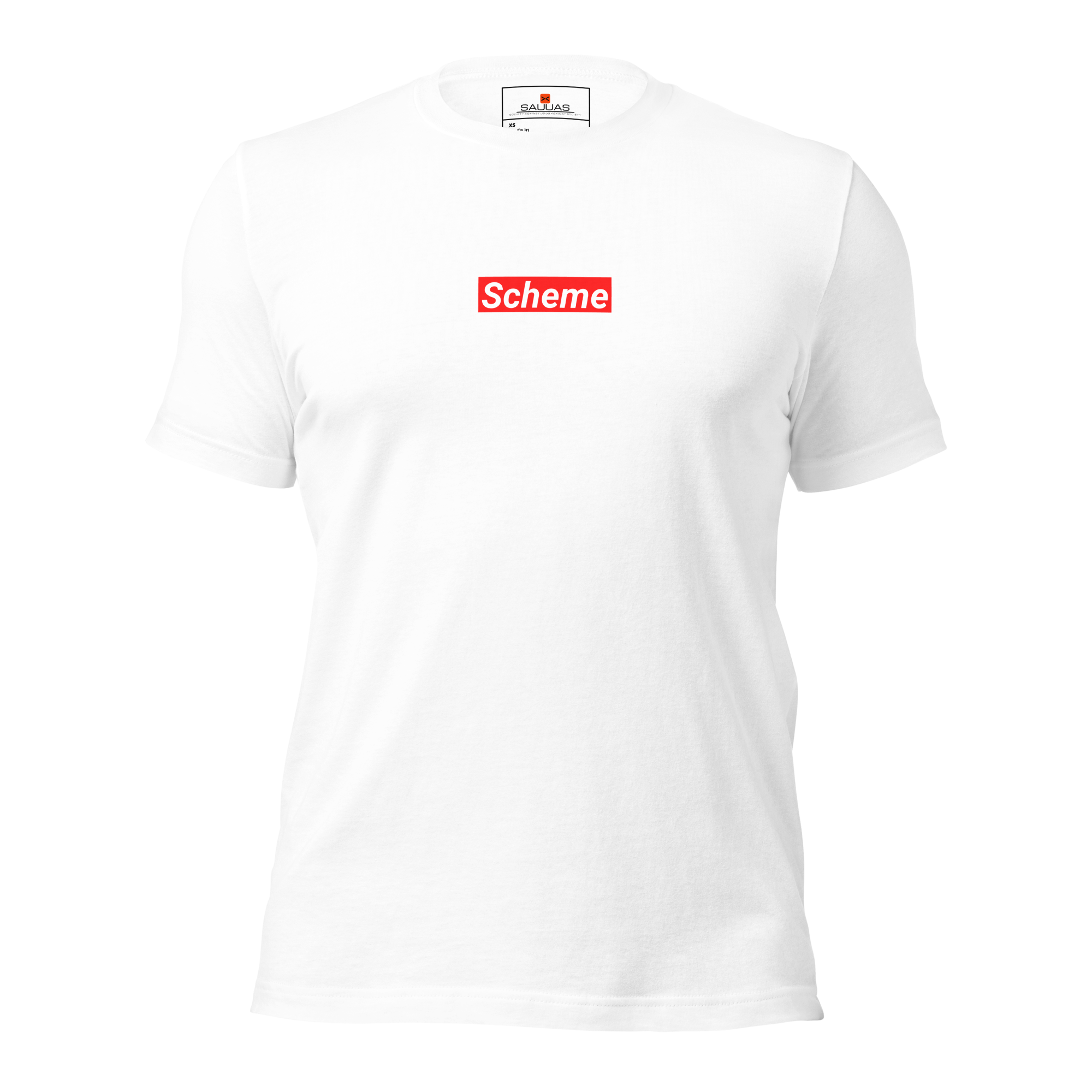 SCHEME BOX LOGO Unisex t-shirt