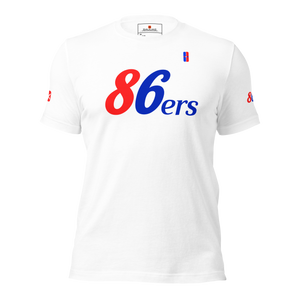 86ers Unisex t-shirt