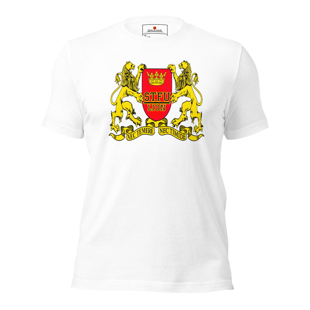 STFU LION CREST Unisex t-shirt