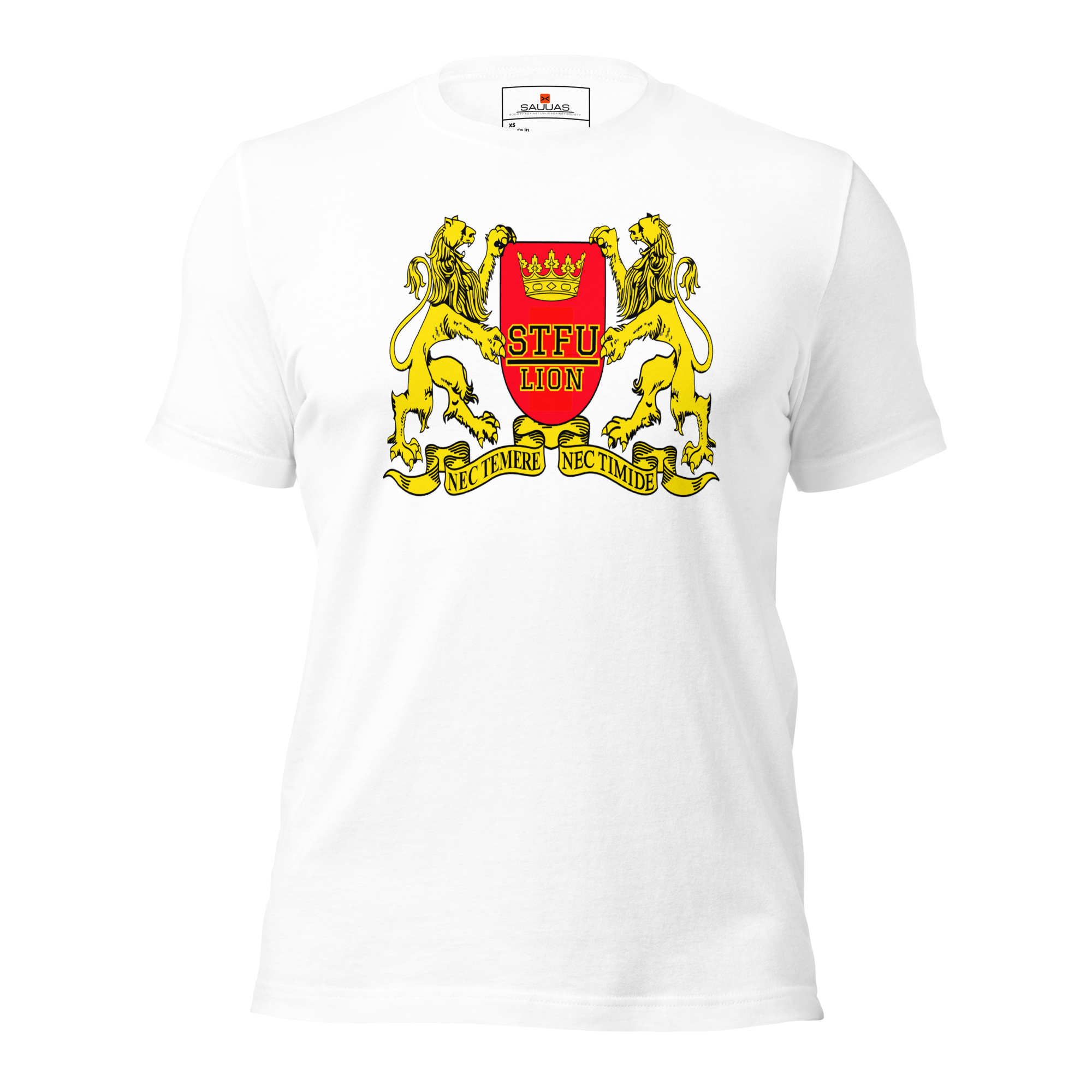 STFU LION CREST Unisex t-shirt