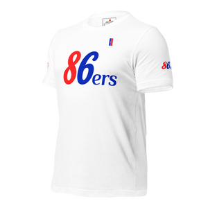 86ers Unisex t-shirt